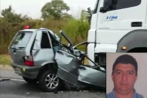 Acidente tira a vida de araxaense na BR-262