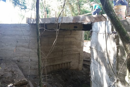 Ponte de concreto é construída para melhorar o acesso entre Araxá e o Distrito da Argenita