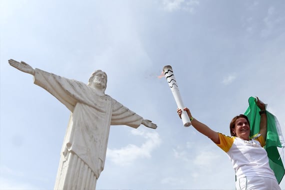 Passagem da Tocha Olímpica por Minas Gerais é marcada por momentos inesquecíveis