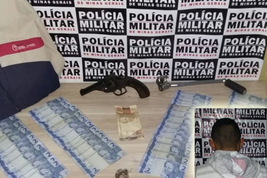 PM encontra autor de assalto a farmácia