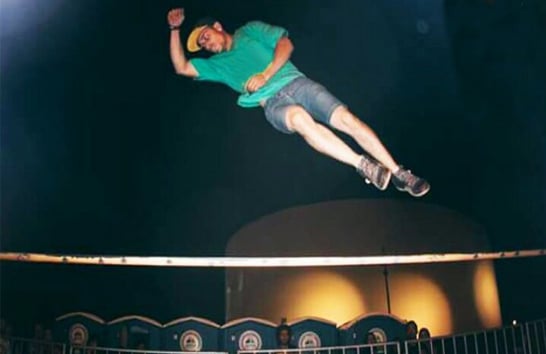 Darllyon Araújo disputa Campeonato Nacional de Slackline