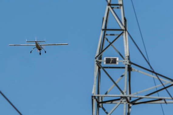 Cemig testa aeronave não tripulada para inspeção de linhas de transmissão