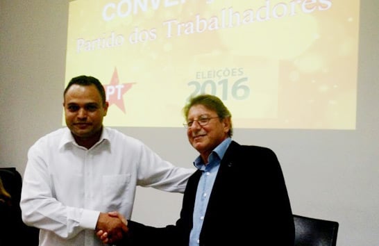 Vicente Carioca será o vice de Daniel Rosa no PT