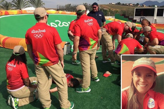 Fisioterapeuta formada no Uniaraxá é voluntária nos Jogos Olímpicos e Paralímpicos Rio 2016