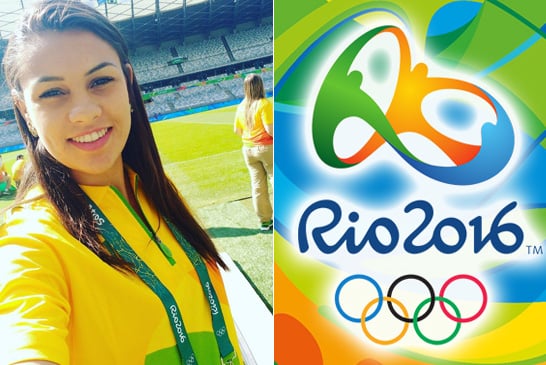 Acadêmica de Educação Física do Uniaraxá é voluntária nas Olimpíadas Rio 2016