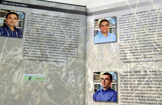 Publicações do Curso de Agronomia do Uniaraxá auxiliam na produção rural