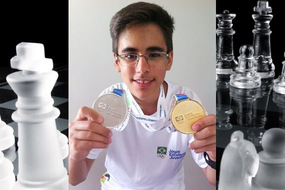 Vitor Amorim Fróis conquista o segundo ouro nos Jogos Escolares da Juventude