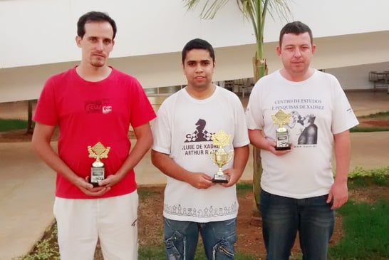 Fim de semana de muitas conquistas para o xadrez araxaense