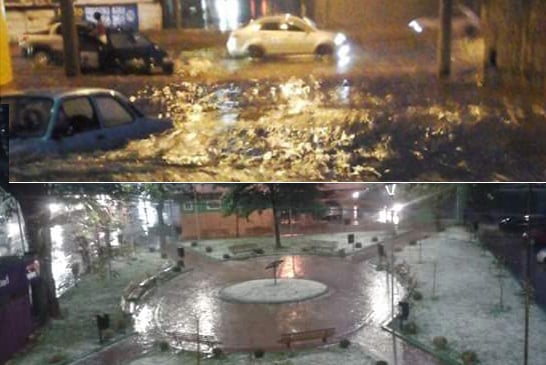 Temporal causa estragos na região central e bairros de Araxá