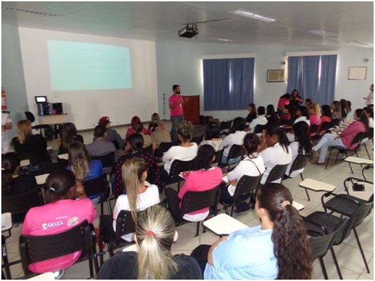37º BPM e Sesc realizam campanha do Outubro Rosa em Araxá