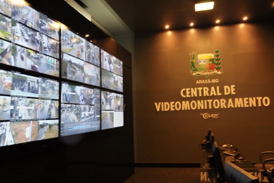 Sistema de videomonitoramento de Araxá já está em funcionamento