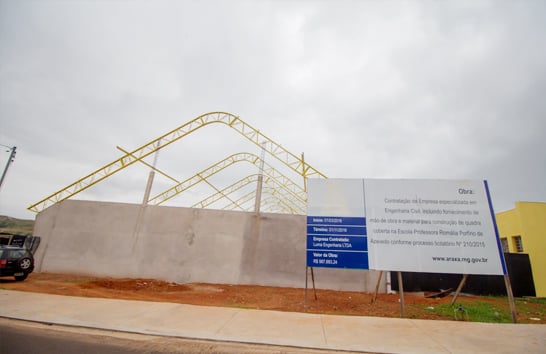 Posto policial, escola e ginásio estão em construção no Max Neumann