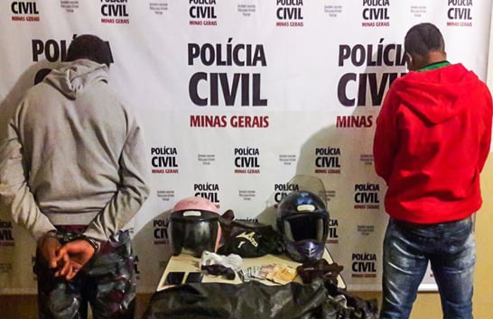 Polícia Civil prende suspeitos de assaltar postos de combustíveis em Araxá