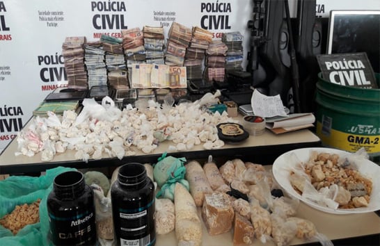 Casal é preso pela Polícia Civil com grande quantidade de drogas e dinheiro