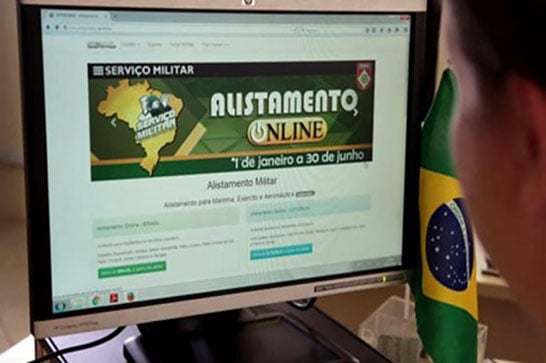 Alistamento Militar pode ser feito online em 2017