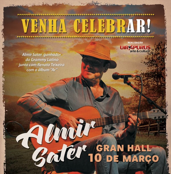 Almir Sater em grande show nos 10 anos do projeto ECOAR