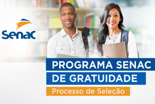 Senac abre inscrições para cursos gratuitos de Técnico em Marketing e Cuidador de Idosos
