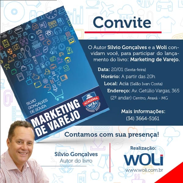 Silvio Gonçalves de Souza lança o livro ‘Marketing de Varejo’