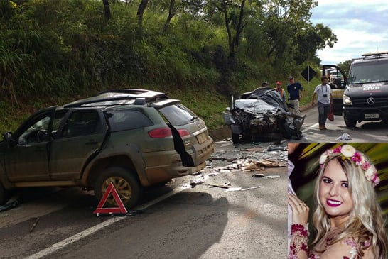 Investigadora da Polícia Civil morre em acidente na BR-262