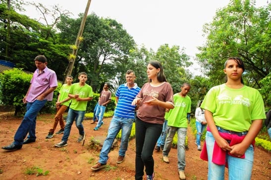 Programa Casa do Pequeno Jardineiro recebe a visita dos vereadores de Indianópolis