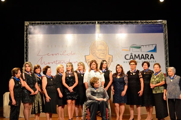 Noite de emoção marca homenagem às mulheres pela Câmara Municipal de Araxá