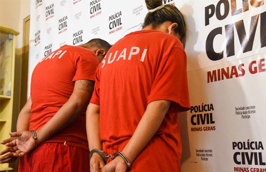 Polícia Civil prende mãe e filho suspeitos de estelionato em Araxá