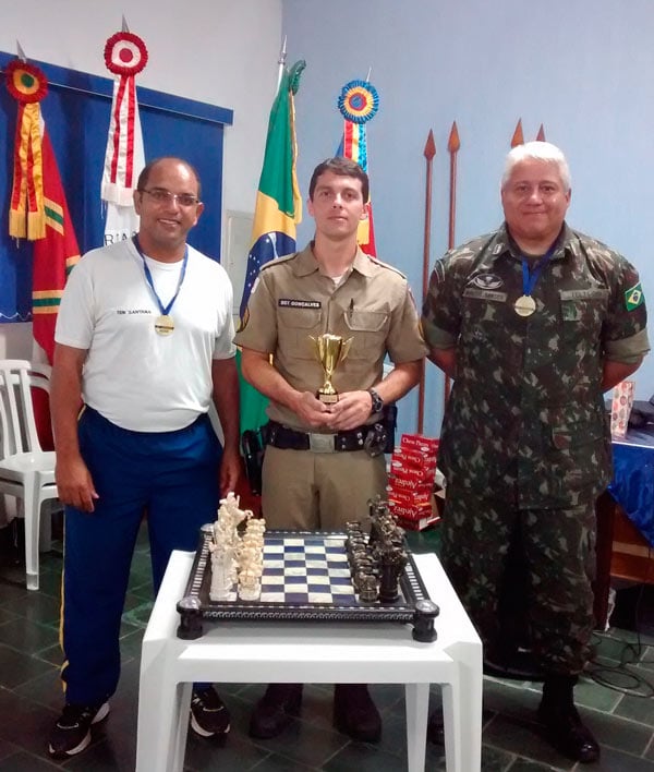 SGT Gonçalves é campeão do 3º Torneio da 4ª CIA IND da Policia Militar de MG 2017