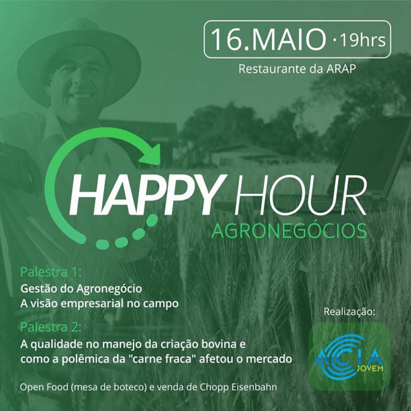 Acia Jovem promove evento na área do agronegócio