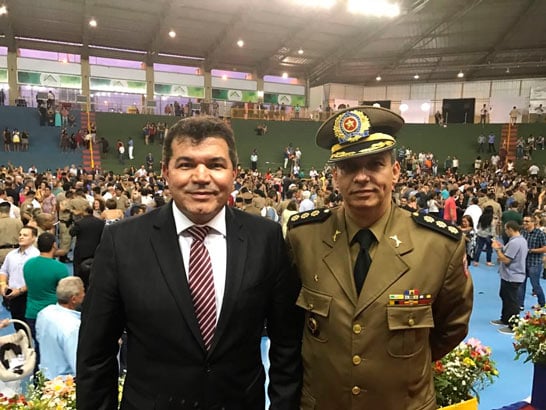 Deputado Bosco comemora ida de 70 novos Policiais para o 37º Batalhão da PM de Araxá
