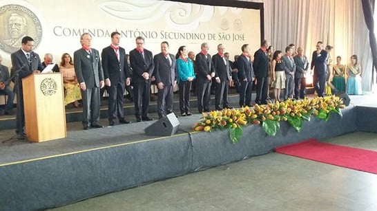 Bosco participa de outorga da Comenda Antônio Secundino de São José