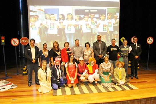 Semana Municipal do Trânsito é encerrada com apresentação artística