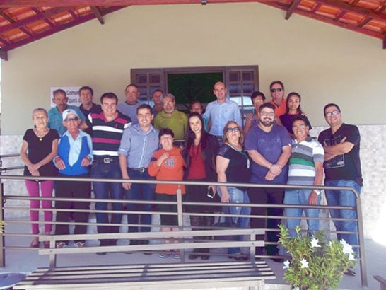 Obras Sociais Eurípedes Barsanulfo recebe visita de comitiva da Câmara Municipal