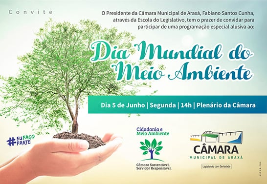Câmara Municipal realiza evento em comemoração ao Dia Mundial do Meio Ambiente