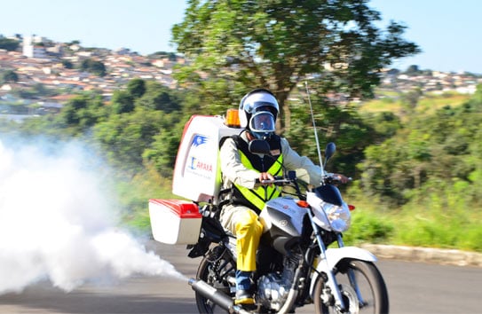 Motofog auxilia no trabalho contra Aedes aegypti