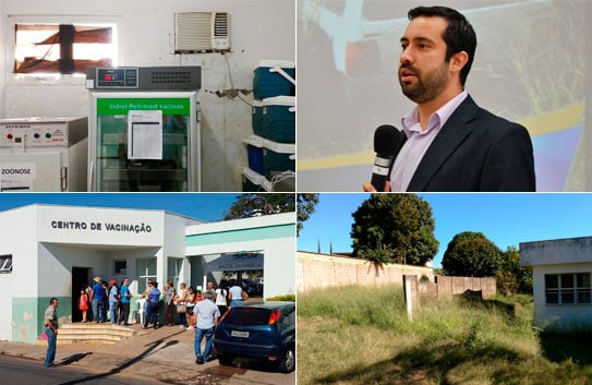 Raphael Rios reivindica melhorias para o Centro de Vacinação e cobra construção de nova sede