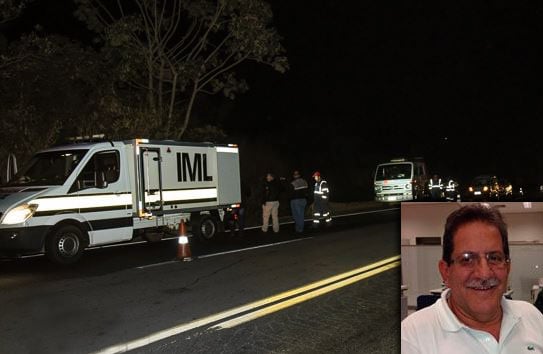 Ex-vereador morre em acidente na BR-262