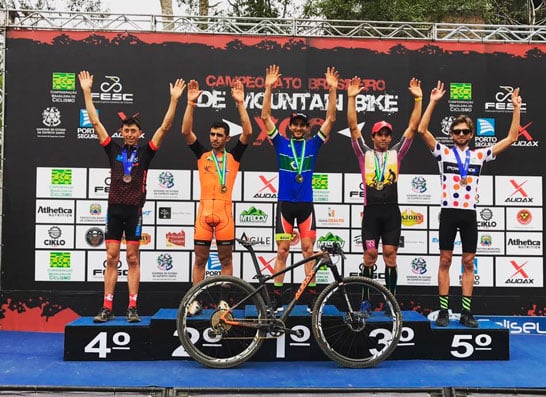 Gabriel Teixeira consegue o 3º lugar no Campeonato Brasileiro de Mountain Bike XCO 2017