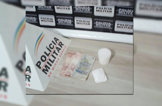 Operação de combate ao crime organizado prende suspeito com cocaína no Bom Jesus
