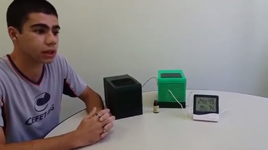 Tempo quente e seco são o foco de climatizador pessoal desenvolvido pelo Cefet/MG – Campus Araxá