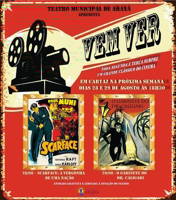 Vem ver: Clássicos do cinema no Teato Municipal