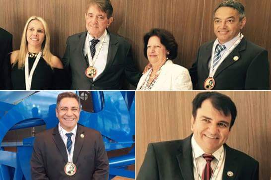 Políticos de Araxá recebem a Medalha Tiradentes