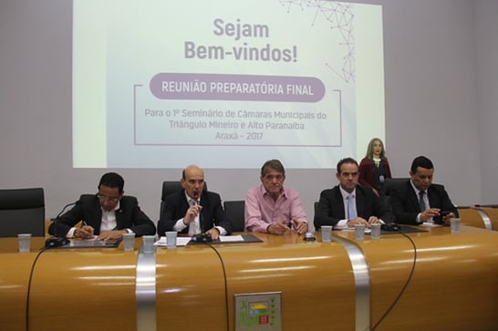 Prefeito participa da reunião do 1º Seminário Regional das Câmaras Municipais