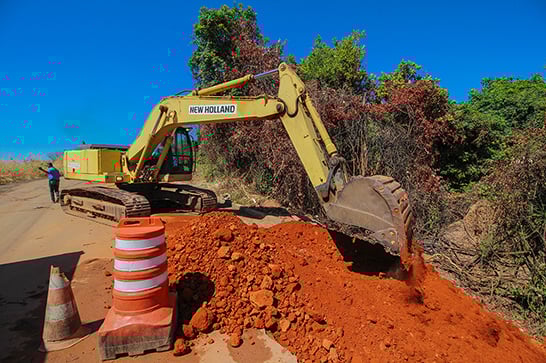 PMA inicia obra de recuperação na estrada da Antinha