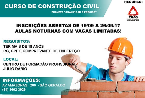 Julio Dário abre inscrições para cursos profissionalizantes