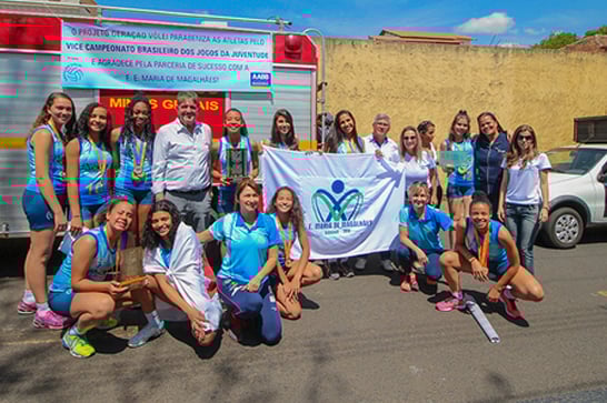 Escola Estadual Maria de Magalhães é prata nos Jogos Escolares da Juventude