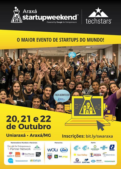 Uniaraxá sedia Startup Weekend neste final de semana