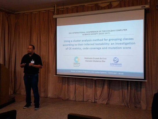 Professor do Uniaraxá participa de conferência sobre tecnologia no Chile