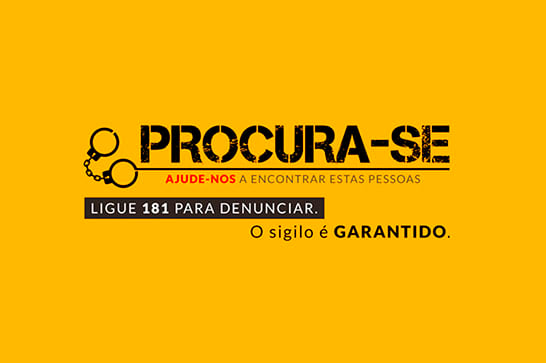 Nova lista do Procura-se é lançada com 12 alvos prioritários para o sistema de segurança