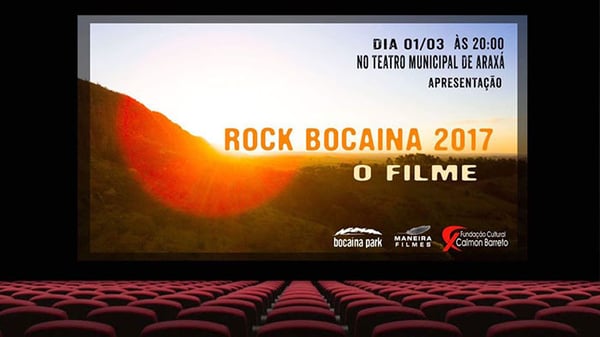 Lançamento Filme Rock Bocaina 2017 no Teatro Municipal