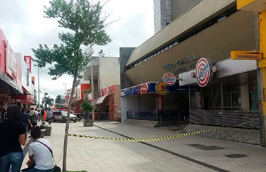 Centro Comercial é esvaziado após registro de tremor